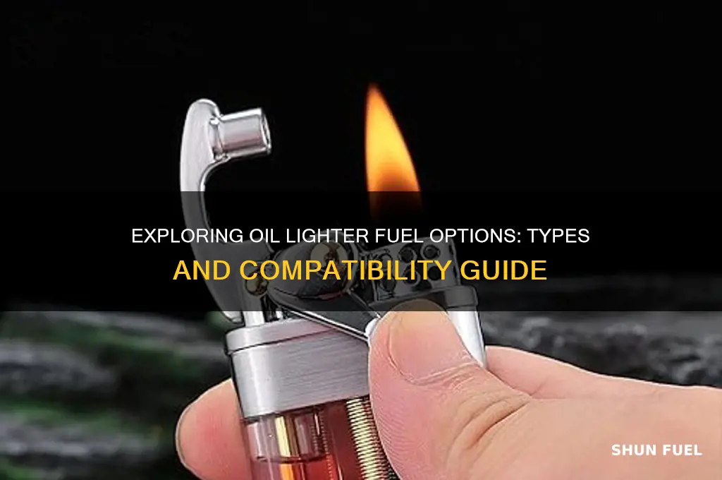 what types of fuel can oil lighters use