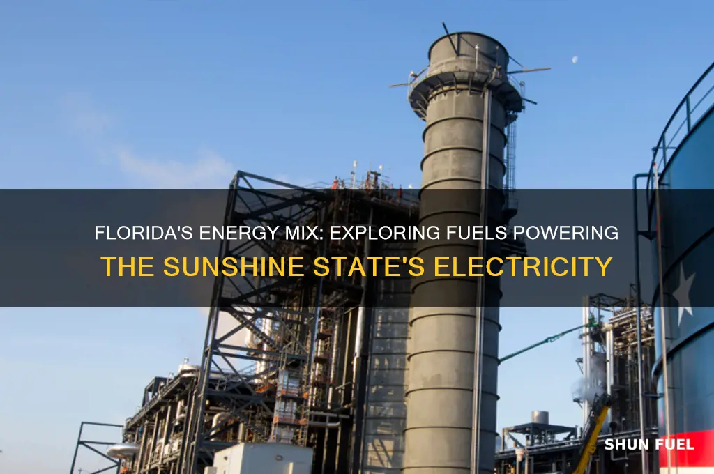 what types of fuels does florida use to generate electricity
