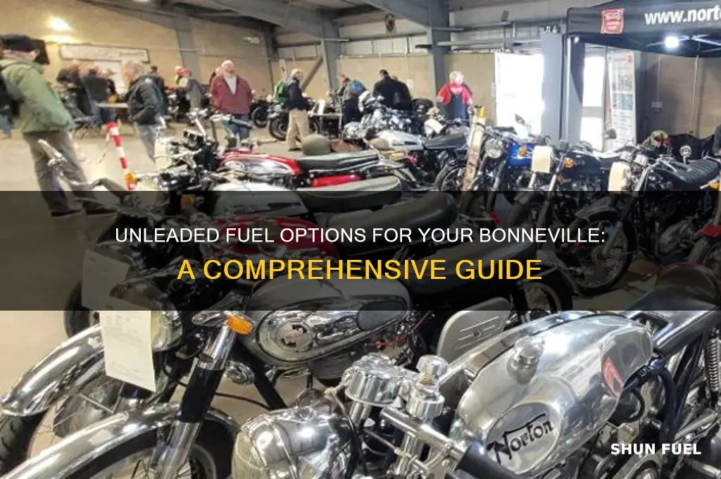 what types of unleaded fuel can a bonneville use