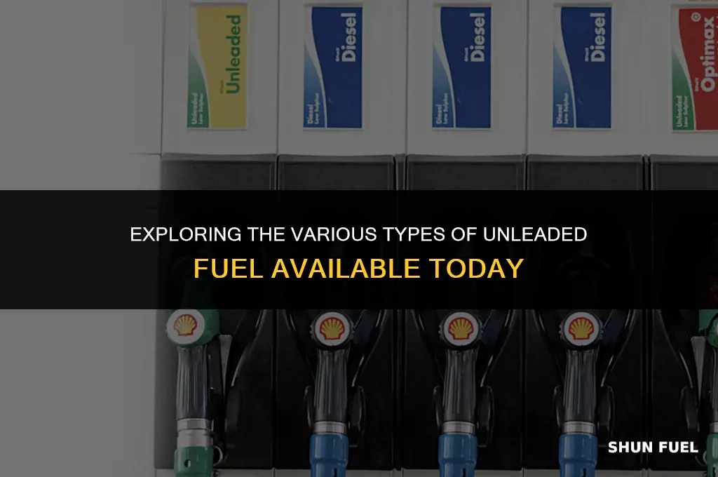 what types of unleaded fuel