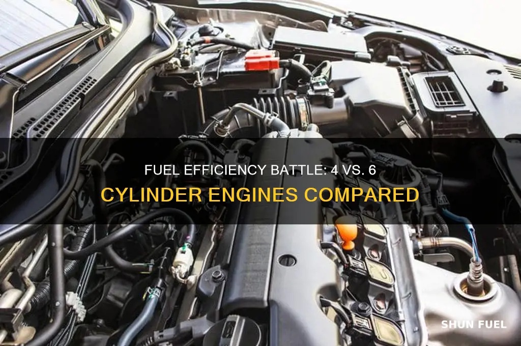 what uses more fuel a 4 or 6 cylinder engine