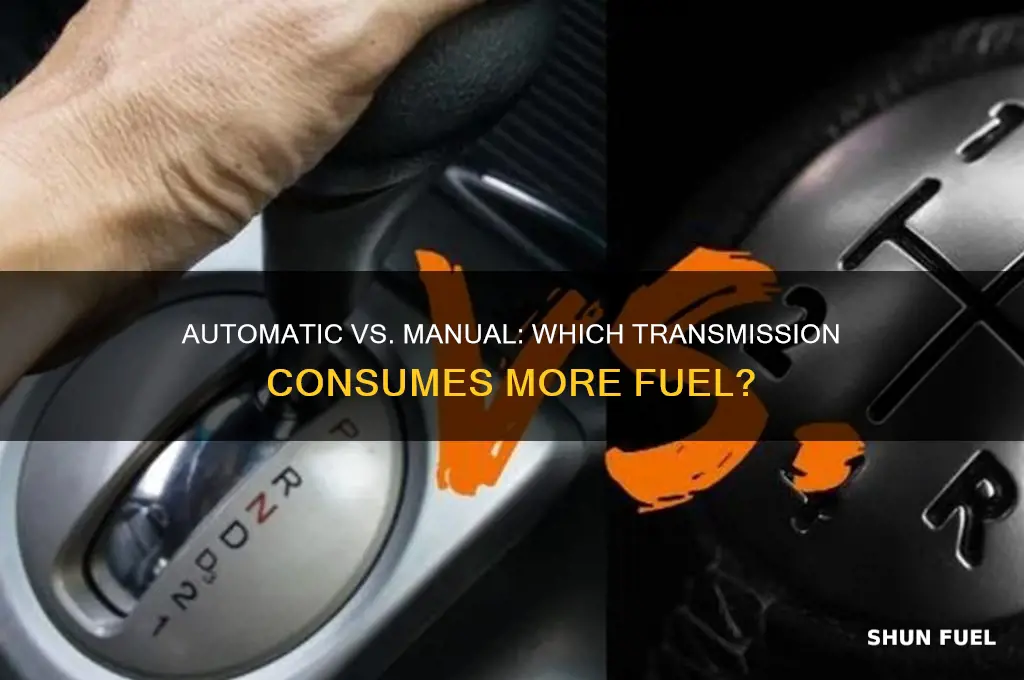 what uses more fuel automatic or manual