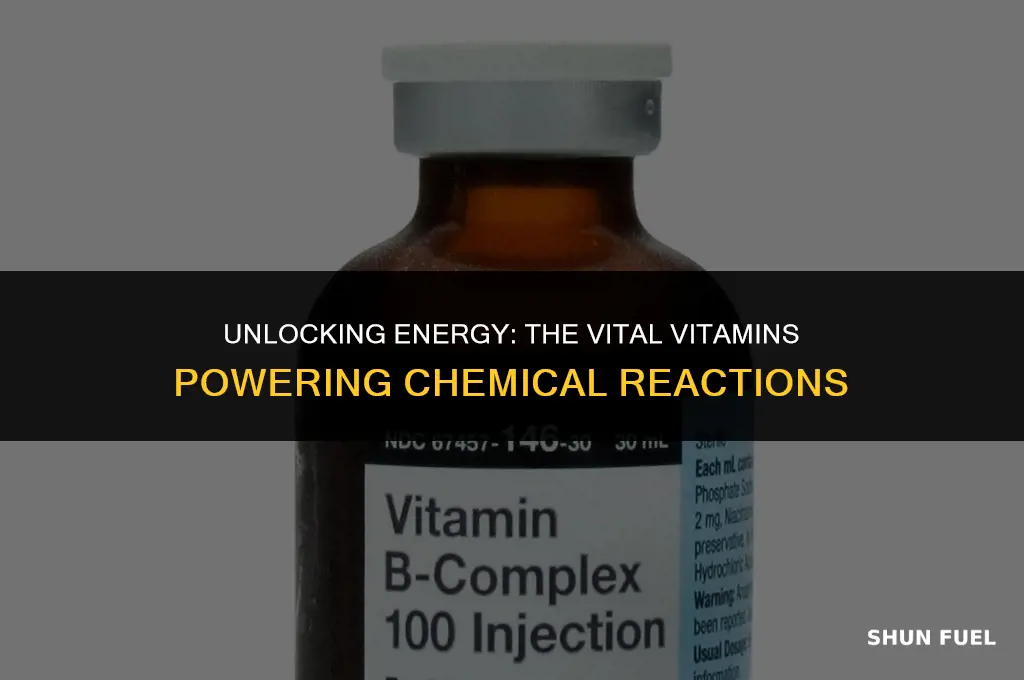 what vitamins fuel chemical reactions