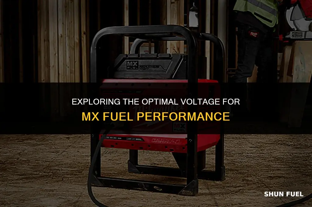 what voltage is mx fuel