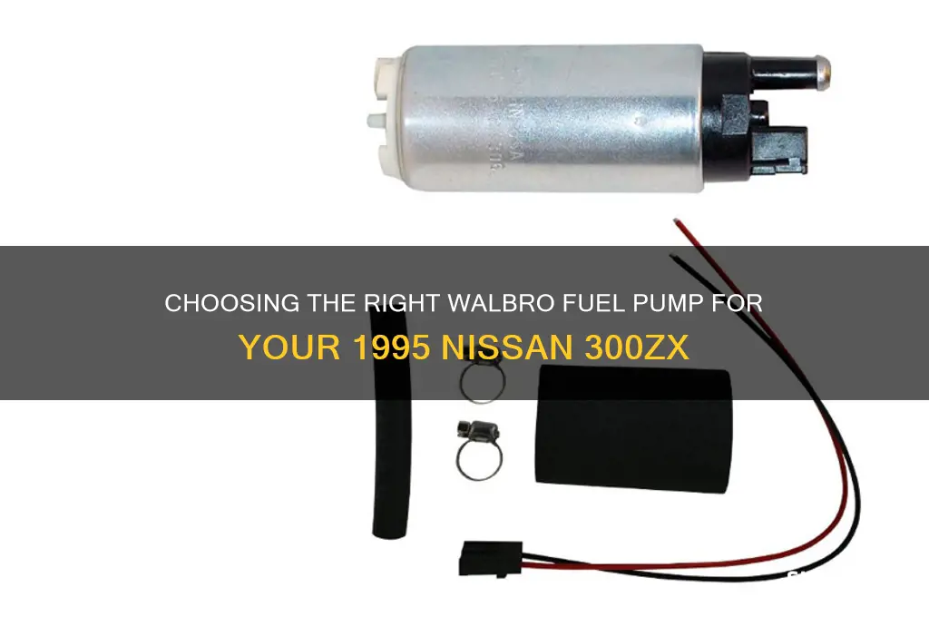 what walbro fuel pump for 95 300zx