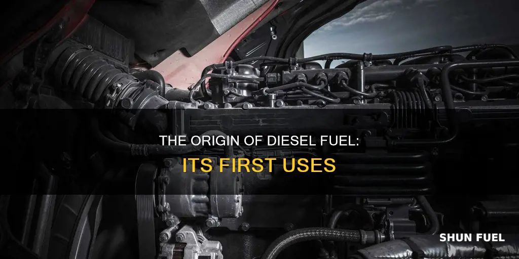what was diesel fuel first used for
