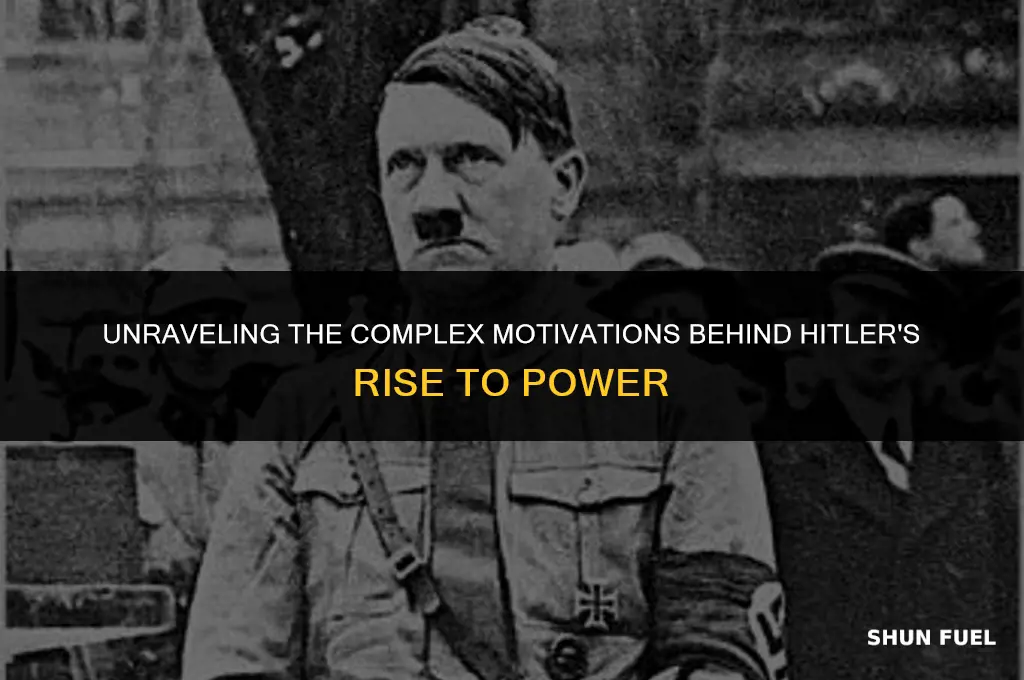 what was fueling hitler