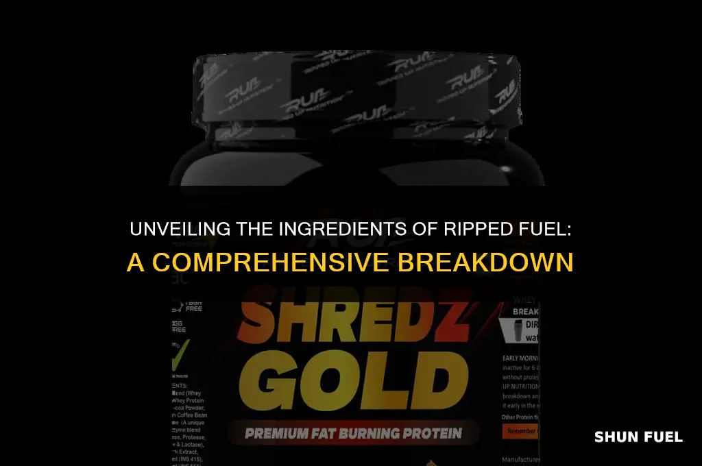 what was in ripped fuel