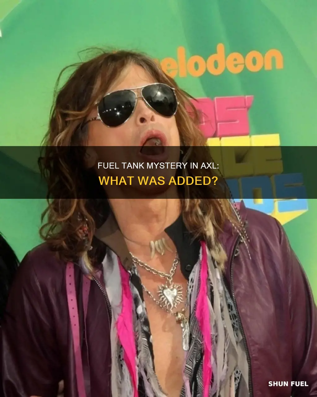 what was put in fuel tank in axl movie