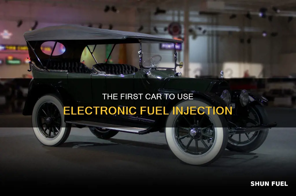 what was the 1st car to use electronic fuel injection