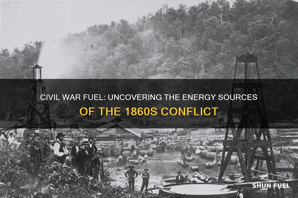 what was the fuel used during civil war