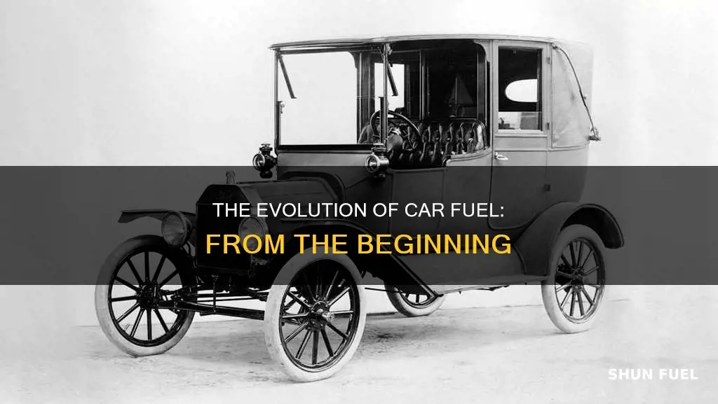 what were cars originally fueled with