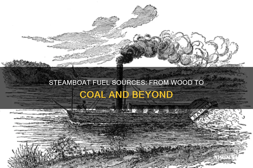 what were steamboat using for fuel