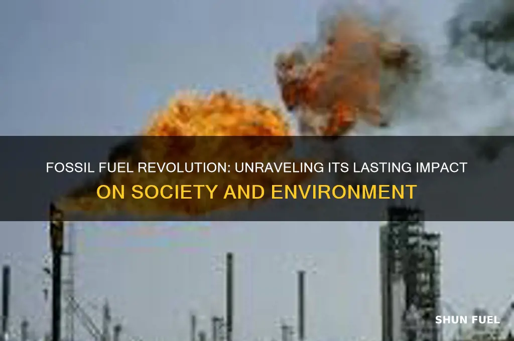 what were the long-term effects of the fossil fuel revolution