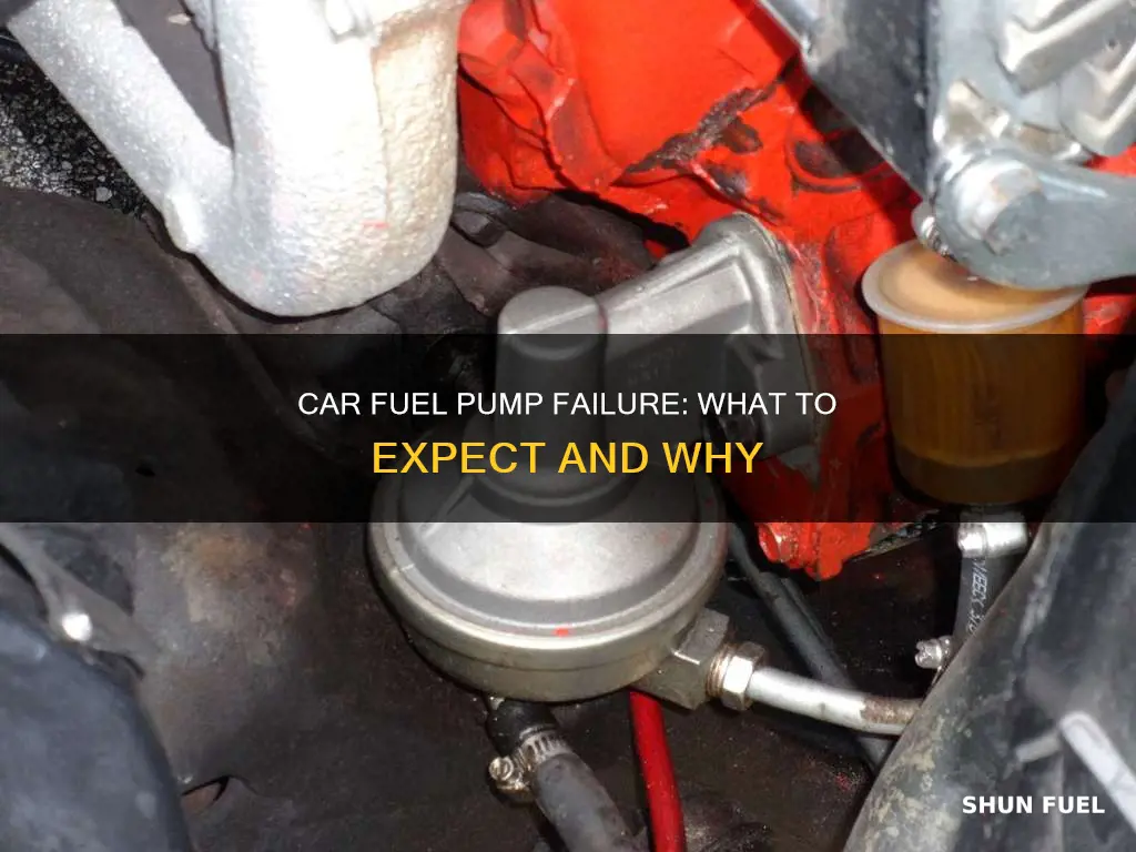 what will car do when fuel pump goes bad