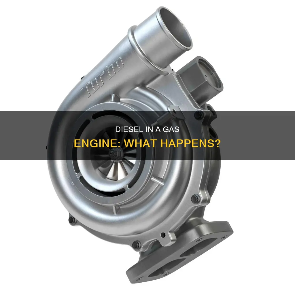what will diesel fuel do to a gas engine