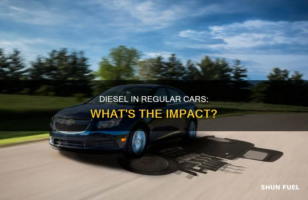 what will diesel fuel do to regular fuel cars