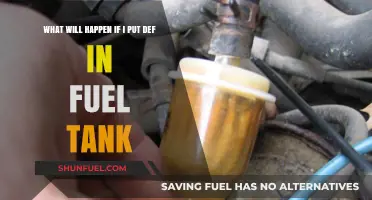 The Impact of Putting DEF in Your Fuel Tank