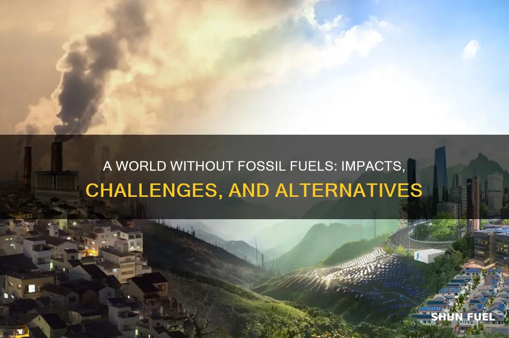 what will happen if there is no fossil fuels