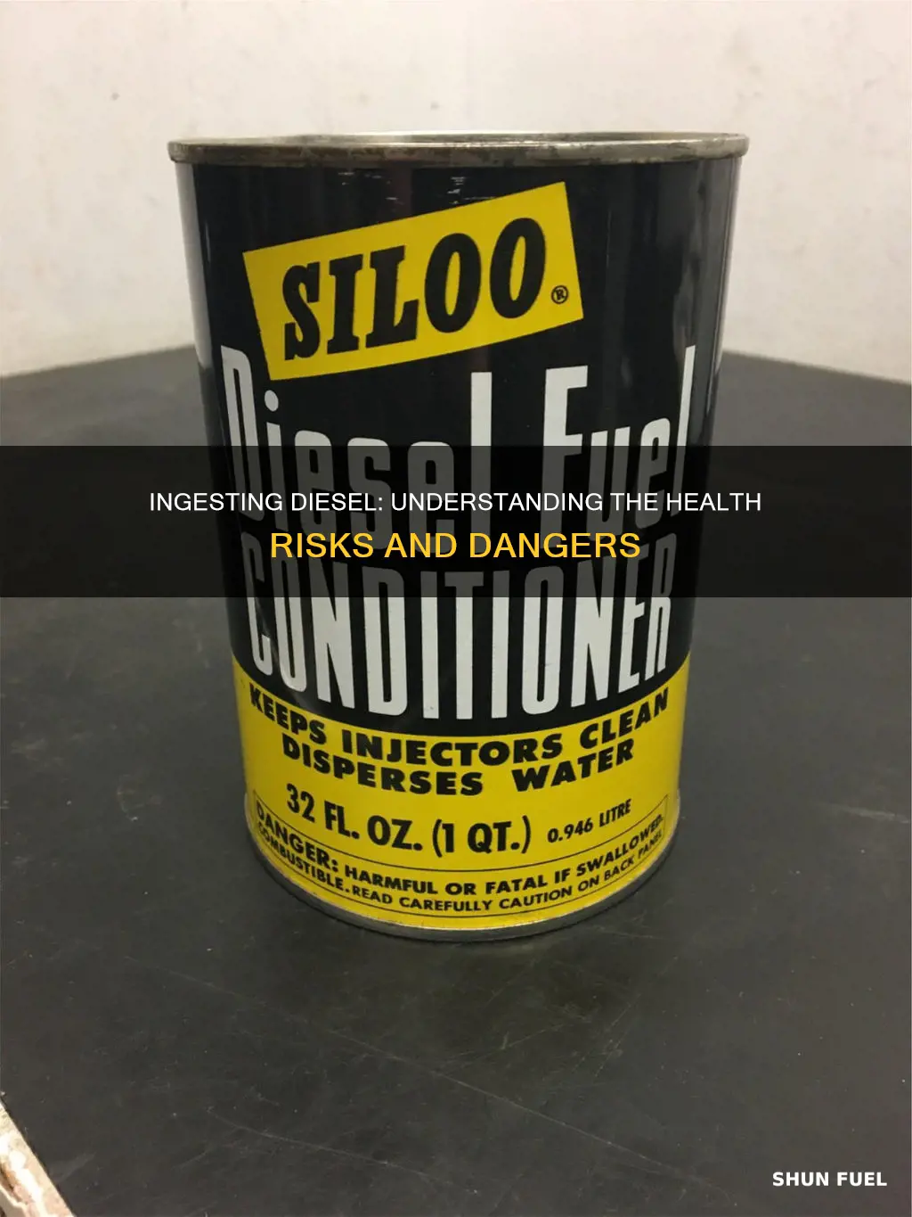 what will happen if you swallow diesel fuel