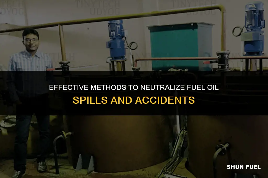 what will neutralize fuel oil