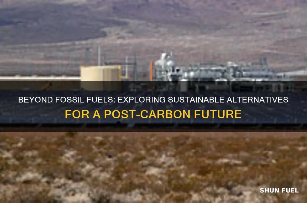what will we do after fossil fuels run out