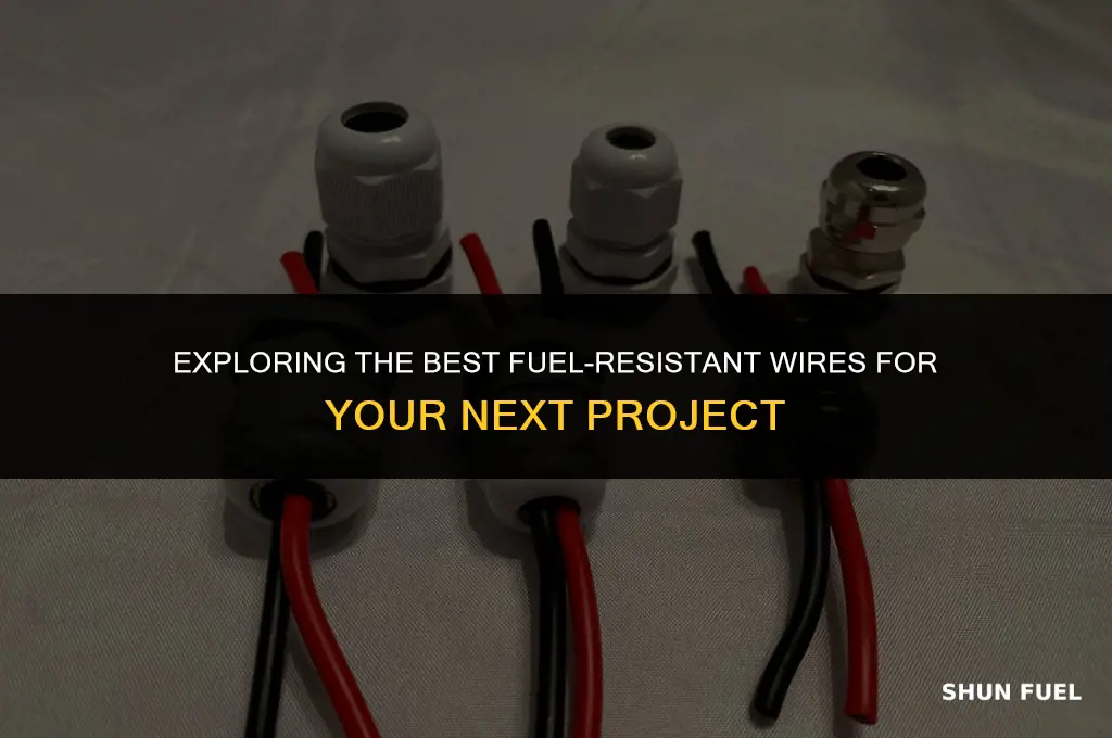 what wire is fuel resistant
