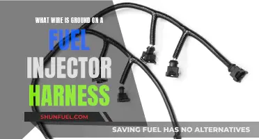 Fuel Injector Harness: Identifying the Ground Wire