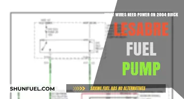 2004 Buick LeSabre Fuel Pump Wiring: Power Requirements Explained