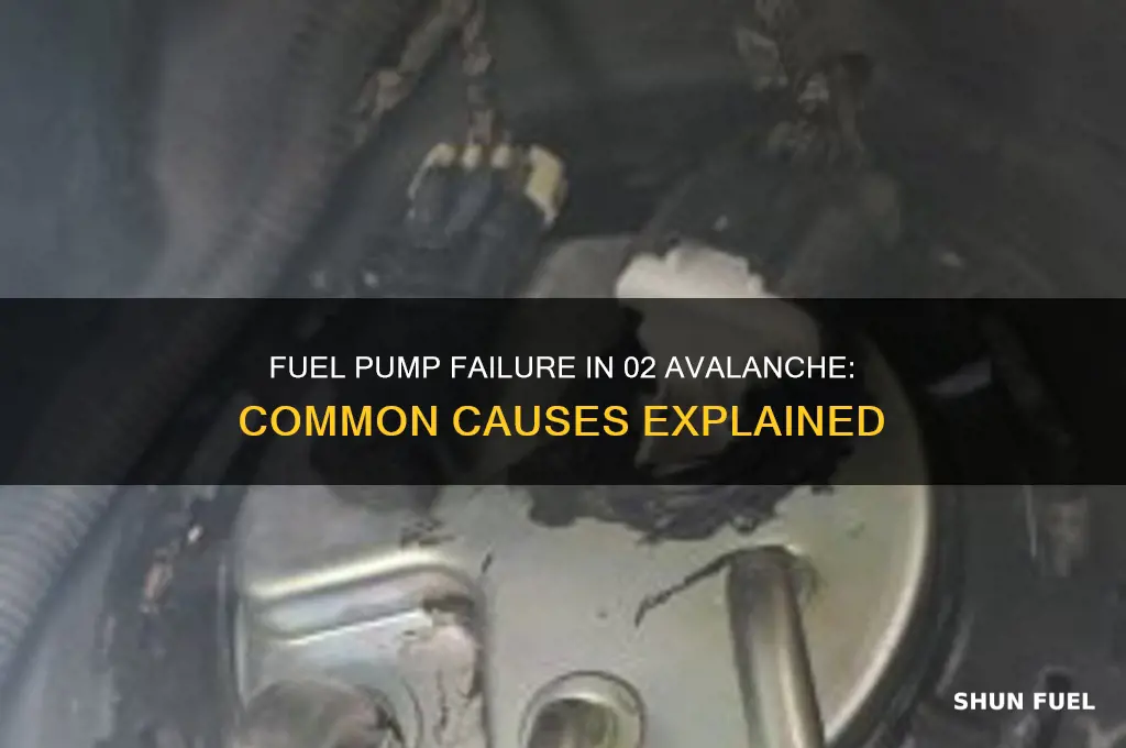 what would affect the fuel pump not working 02 avalanche