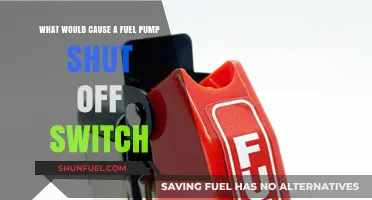 Why Your Fuel Pump Shut-Off Switch Suddenly Triggers: Common Causes