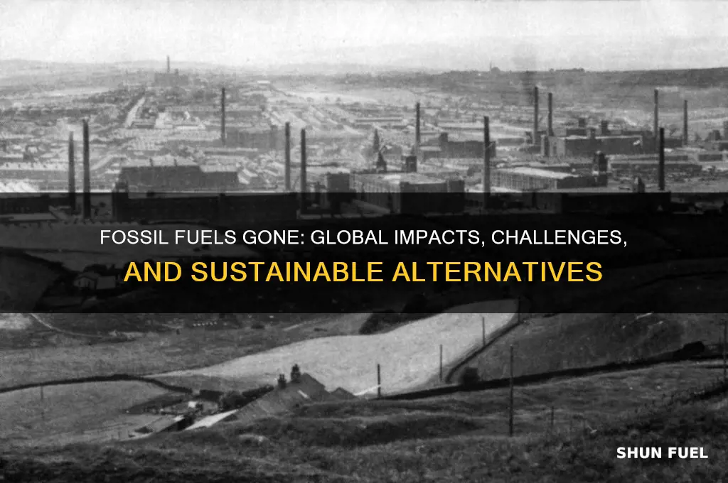 what would happen if fossil fuels disappeared