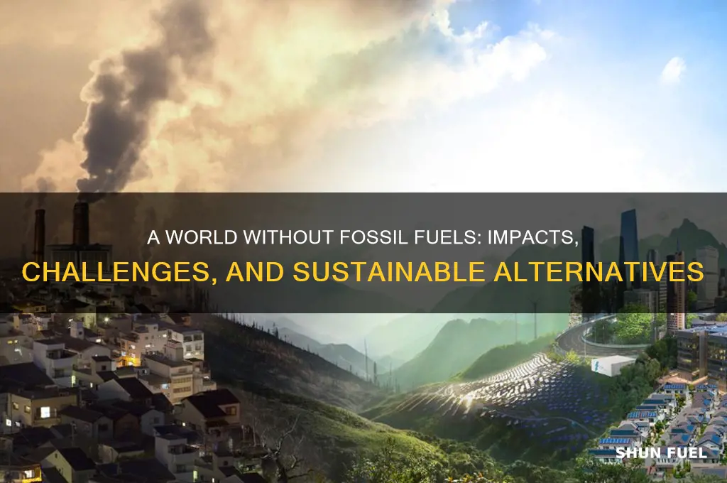 what would happen if there were no more fossil fuels