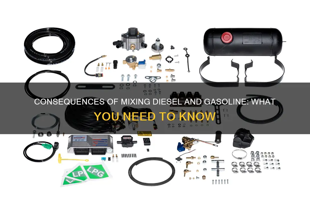 what would happen if you put diesel fuel in regular