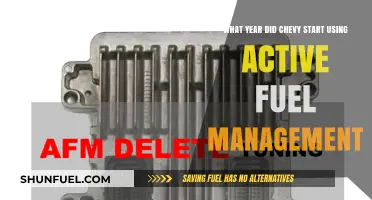 When Did Chevy Introduce Active Fuel Management Technology?