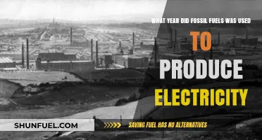 When Fossil Fuels First Powered Electricity: A Historical Overview