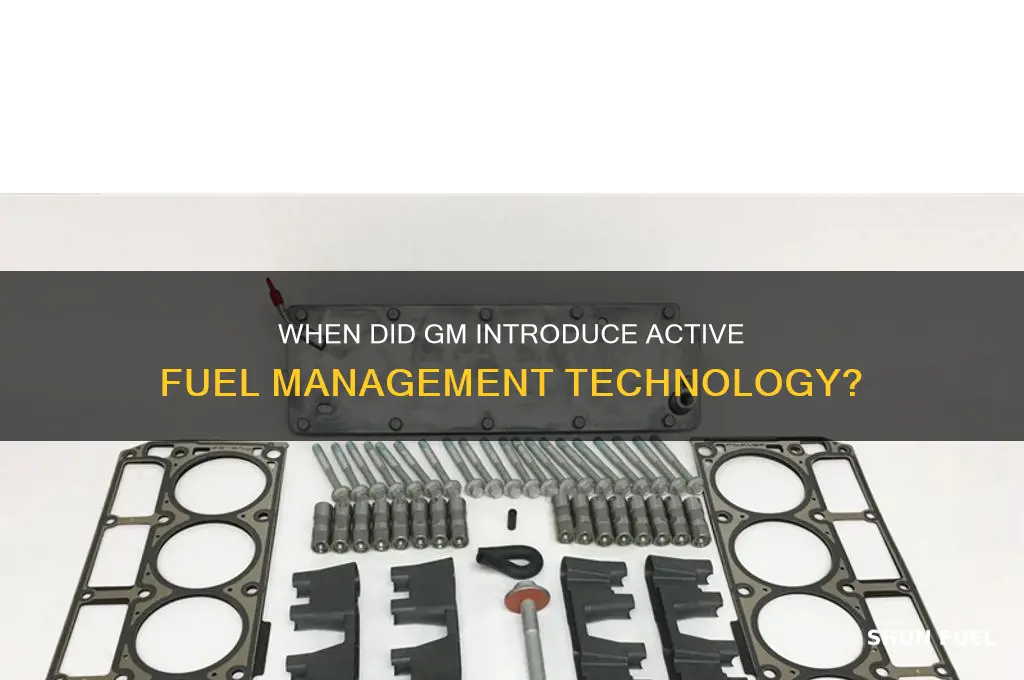 what year did gm start using active fuel management