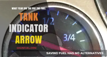 The Fuel Tank Indicator Arrow: When Did It Arrive?