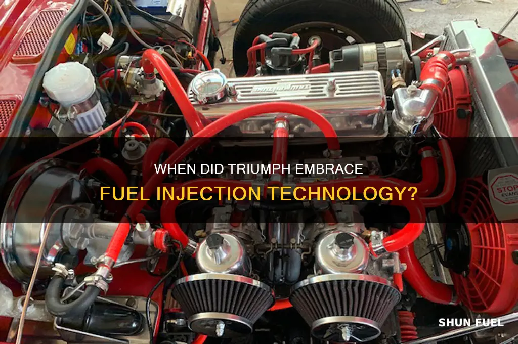what year did triumph start using fuel injection