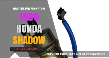 Finding the Right Fuel Pump for Your 1999 Honda Shadow