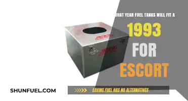 Fuel Tank Compatibility for 1993 Ford Escorts