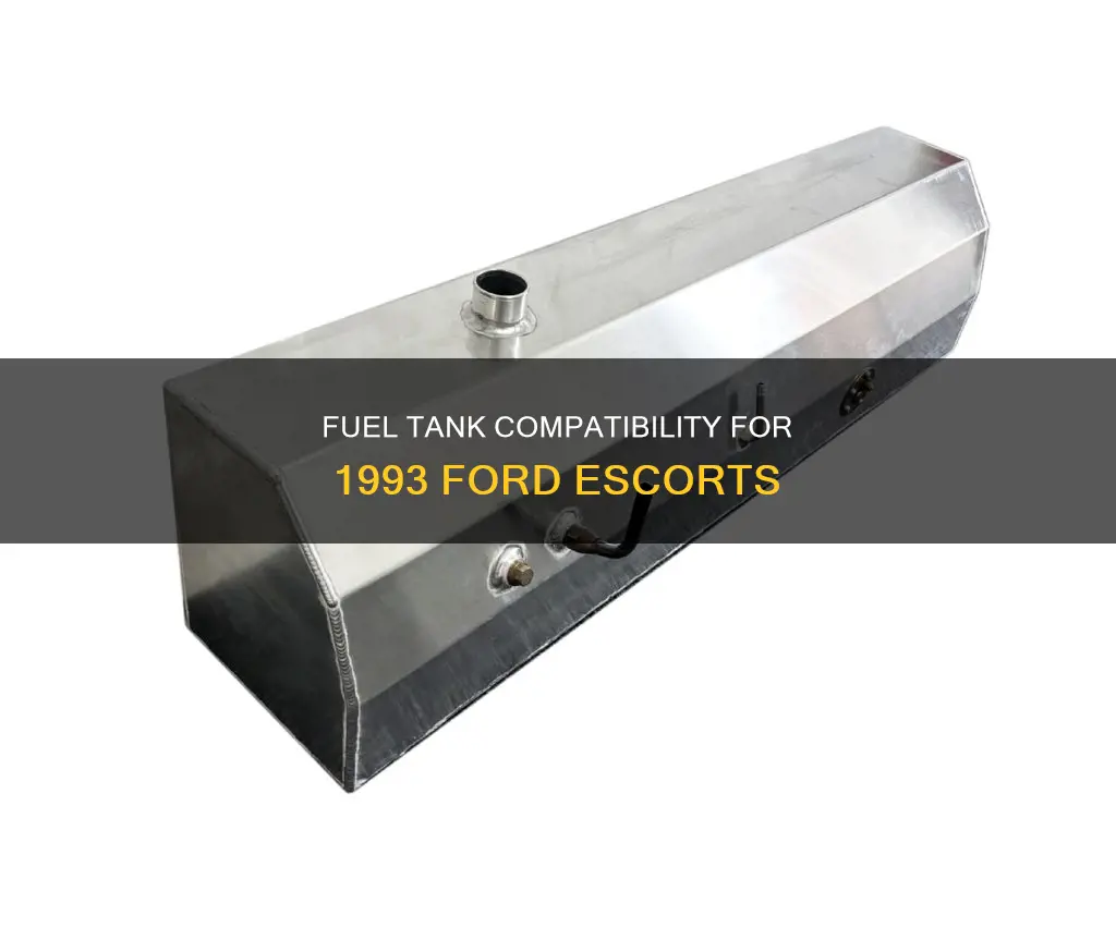 what year fuel tanks will fit a 1993 for escort