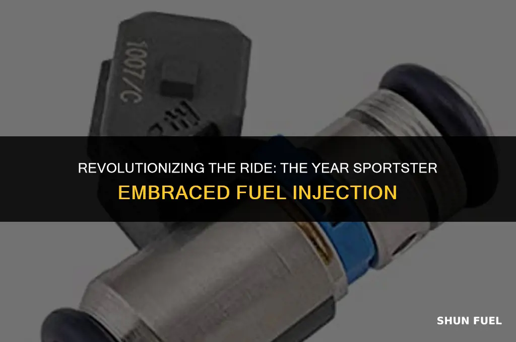 what year sportster fuel injected