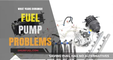 Duramax Fuel Pump Issues: Identifying Problematic Years and Solutions