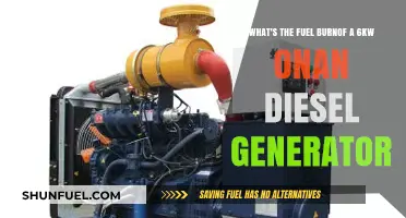 How Much Fuel Does a 6kW Onan Generator Consume?