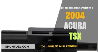 Fuel Tank Capacity: 2004 Acura TSX Specifications