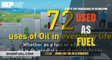 Petroleum's Fuel Dominance: Understanding Its Percentage in Global Energy Use