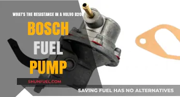 Understanding Resistance in Volvo B20E Bosch Fuel Pump: A Guide