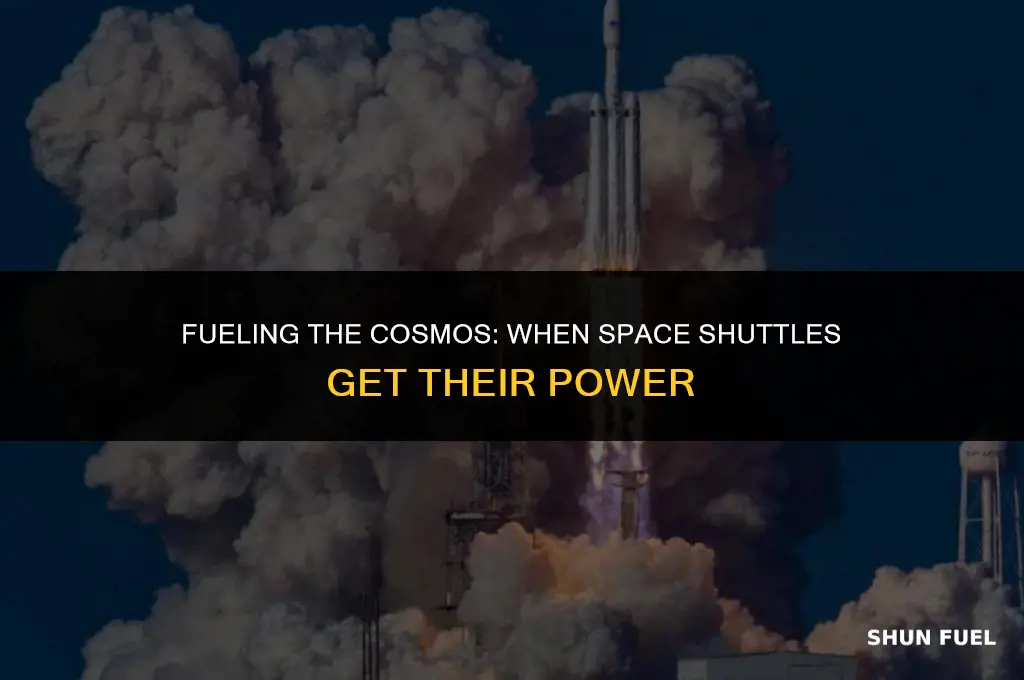 when are space shuttles fueled