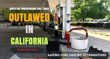 California Outlaws Underground Fuel Tanks: Timeline and Details